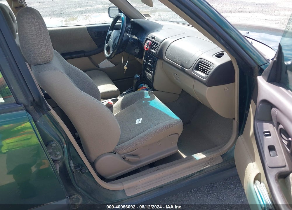 2002 SUBARU FORESTER L VIN: JF1SF63552H744897