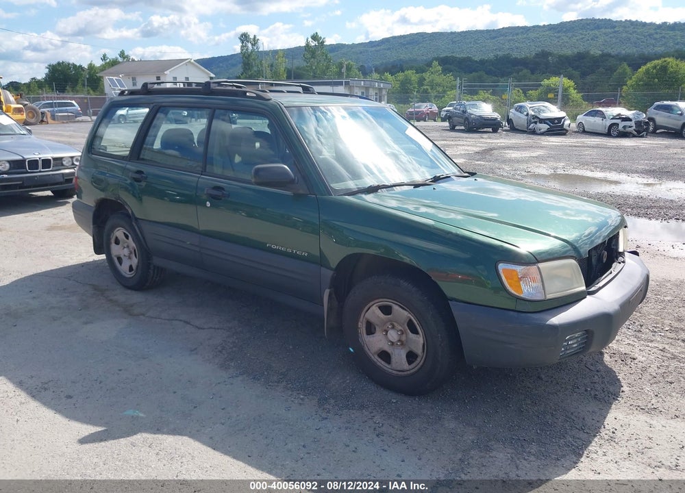 2002 SUBARU FORESTER L VIN: JF1SF63552H744897