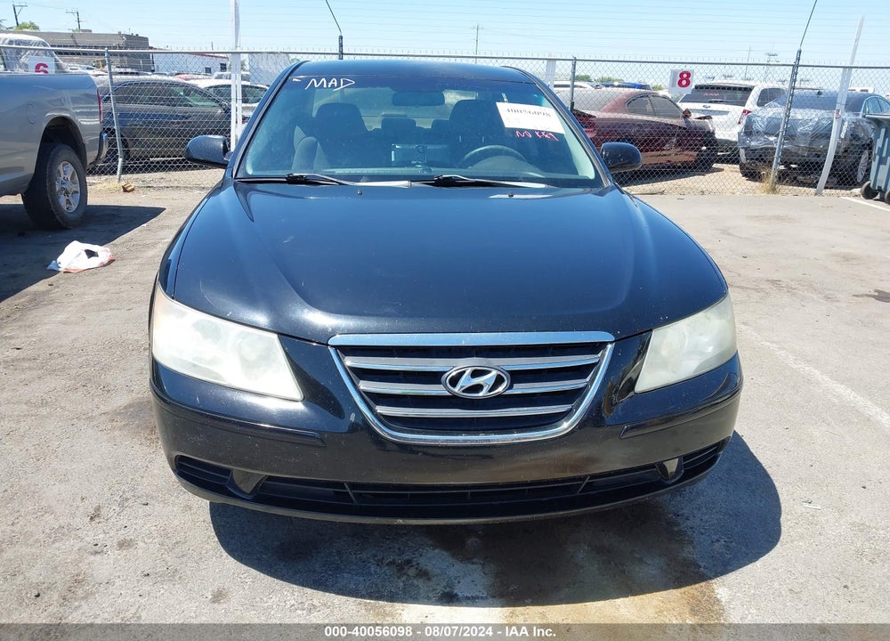 2009 HYUNDAI SONATA GLS VIN: 5NPET46C89H511770