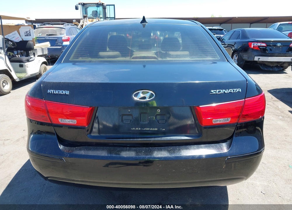 2009 HYUNDAI SONATA GLS VIN: 5NPET46C89H511770