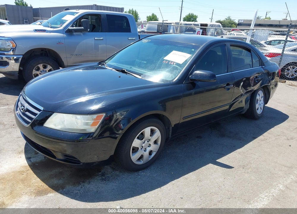 2009 HYUNDAI SONATA GLS VIN: 5NPET46C89H511770