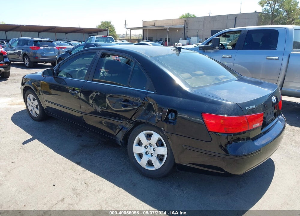 2009 HYUNDAI SONATA GLS VIN: 5NPET46C89H511770