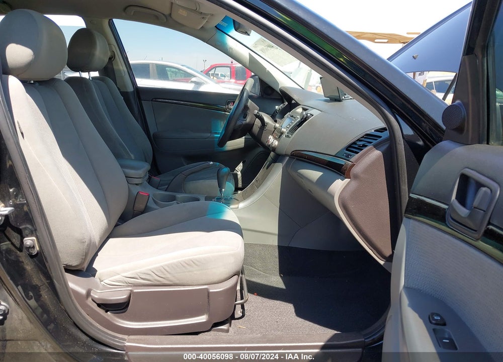 2009 HYUNDAI SONATA GLS VIN: 5NPET46C89H511770