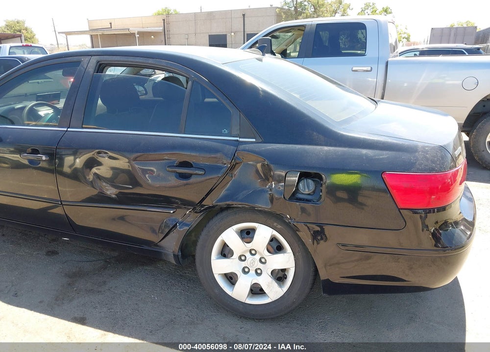 2009 HYUNDAI SONATA GLS VIN: 5NPET46C89H511770