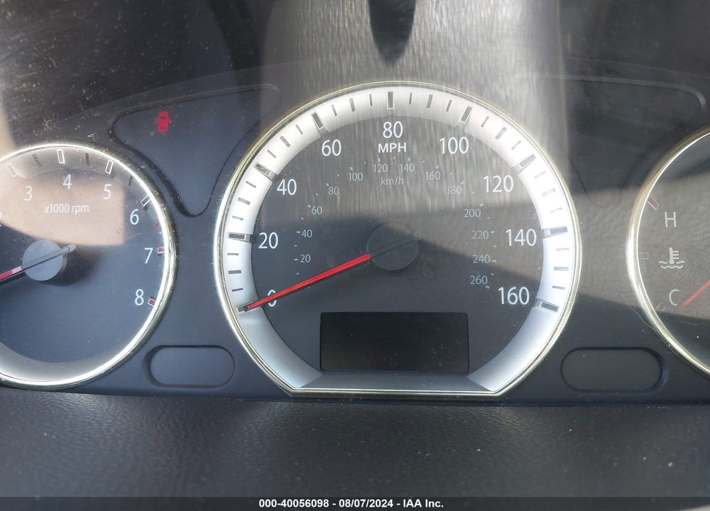 2009 HYUNDAI SONATA GLS VIN: 5NPET46C89H511770
