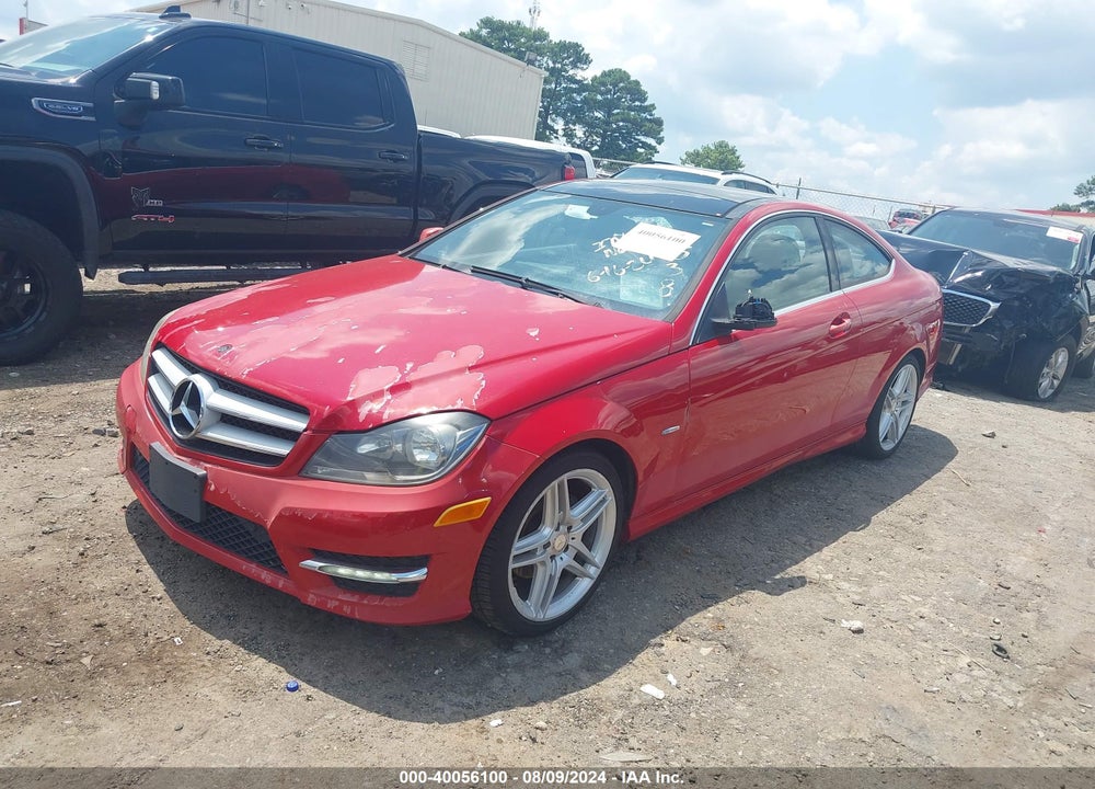 2012 MERCEDES-BENZ C 250 VIN: WDDGJ4HB2CF781538