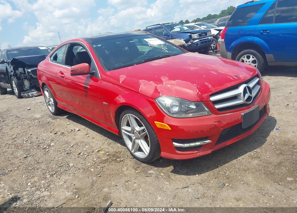 2012 MERCEDES-BENZ C 250 VIN: WDDGJ4HB2CF781538