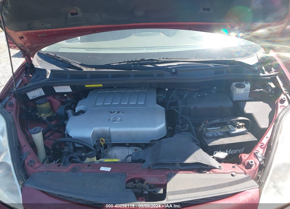 2007 TOYOTA SIENNA XLE VIN: 5TDZK22C87S050589
