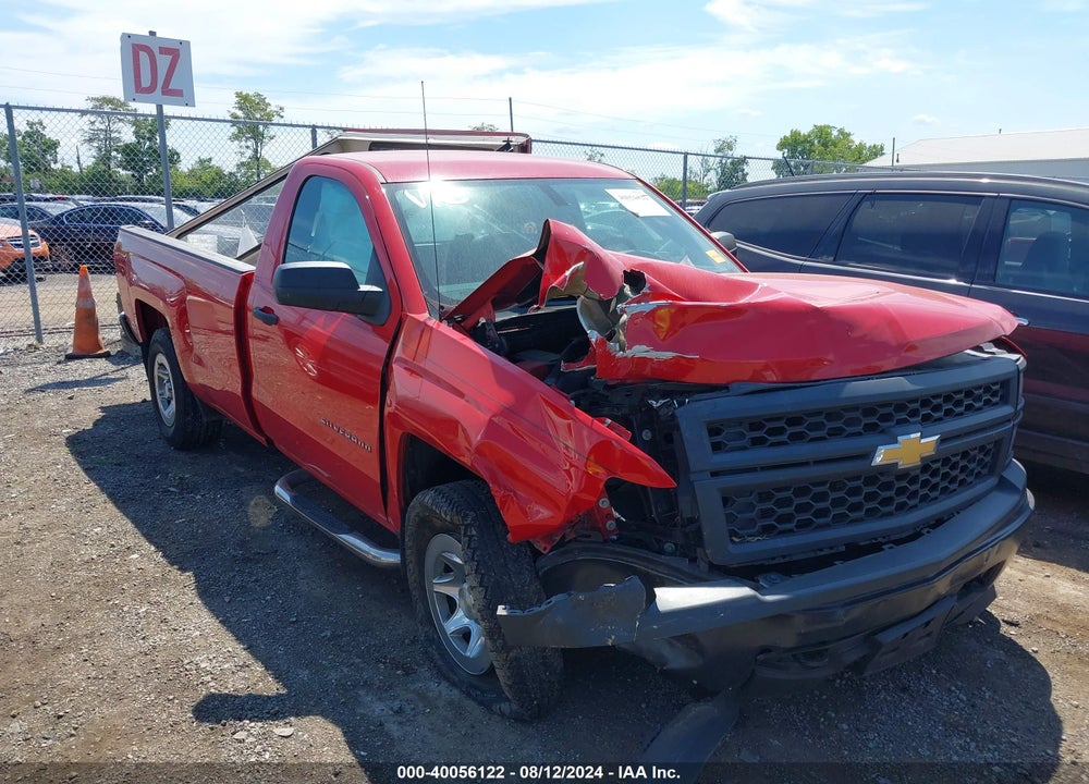 2014 CHEVROLET SILVERADO 1500 WORK TRUCK 1WT/WORK TRUCK 2WT VIN: 1GCNKPEH9EZ362533