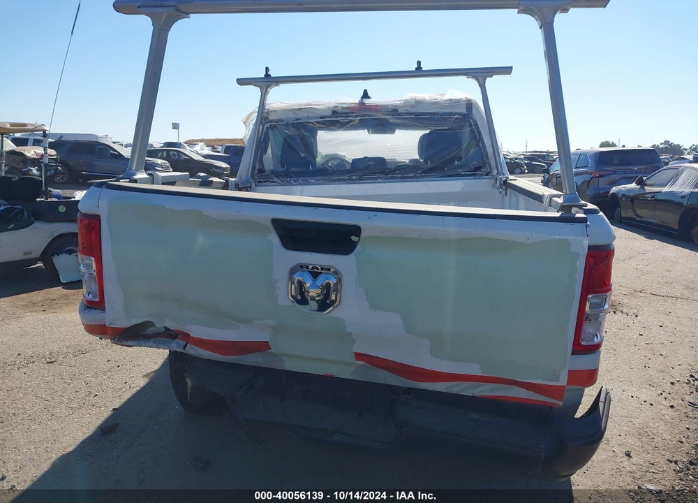2022 RAM 1500 TRADESMAN 4X2 5'7 BOX VIN: 1C6RREGG9NN211583