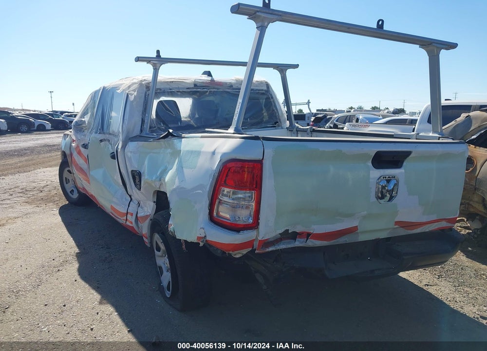 2022 RAM 1500 TRADESMAN 4X2 5'7 BOX VIN: 1C6RREGG9NN211583