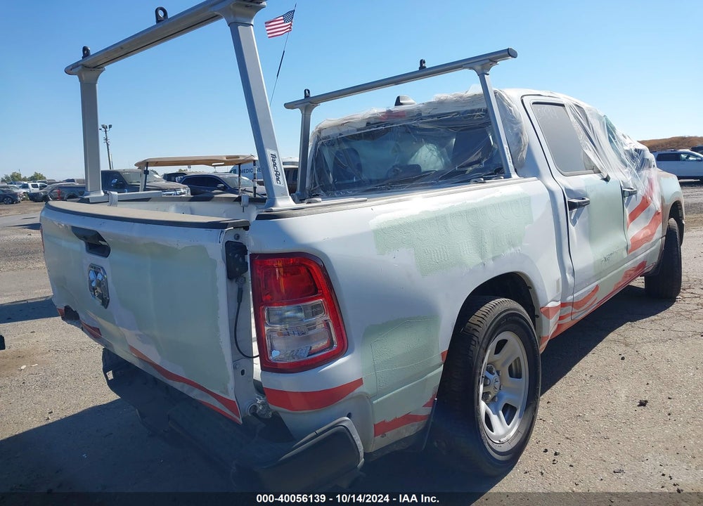 2022 RAM 1500 TRADESMAN 4X2 5'7 BOX VIN: 1C6RREGG9NN211583