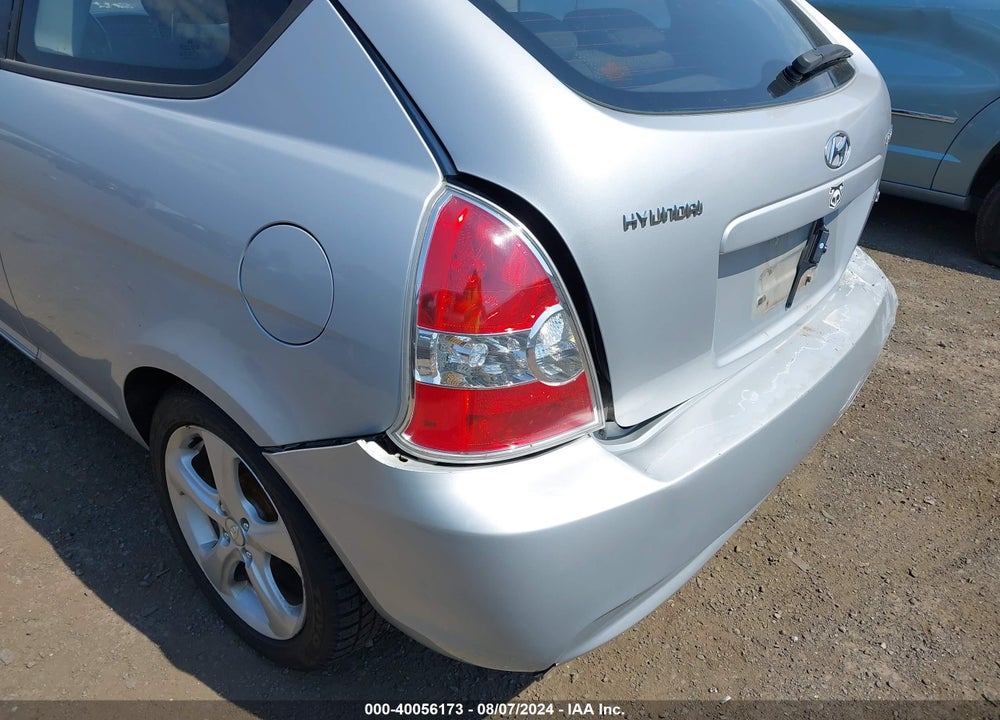2007 HYUNDAI ACCENT SE VIN: KMHCN36C97U043767