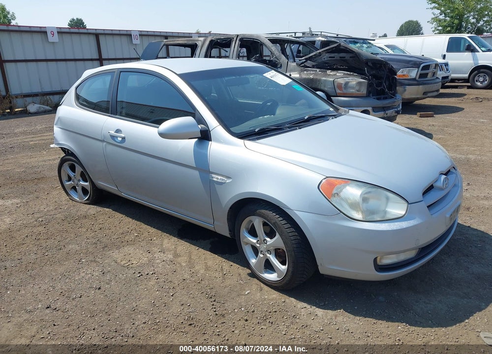 2007 HYUNDAI ACCENT SE VIN: KMHCN36C97U043767
