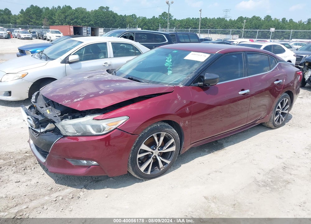 2016 NISSAN MAXIMA 3.5 S VIN: 1N4AA6AP1GC395501