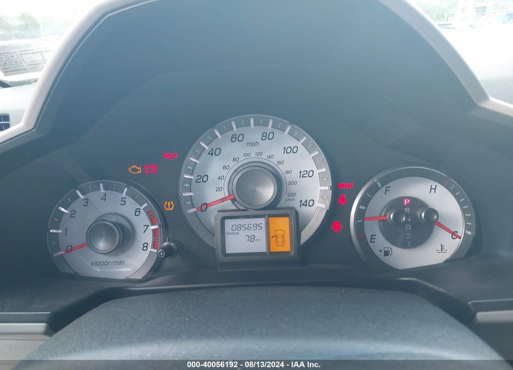 2012 HONDA PILOT LX VIN: 5FNYF4H21CB025994