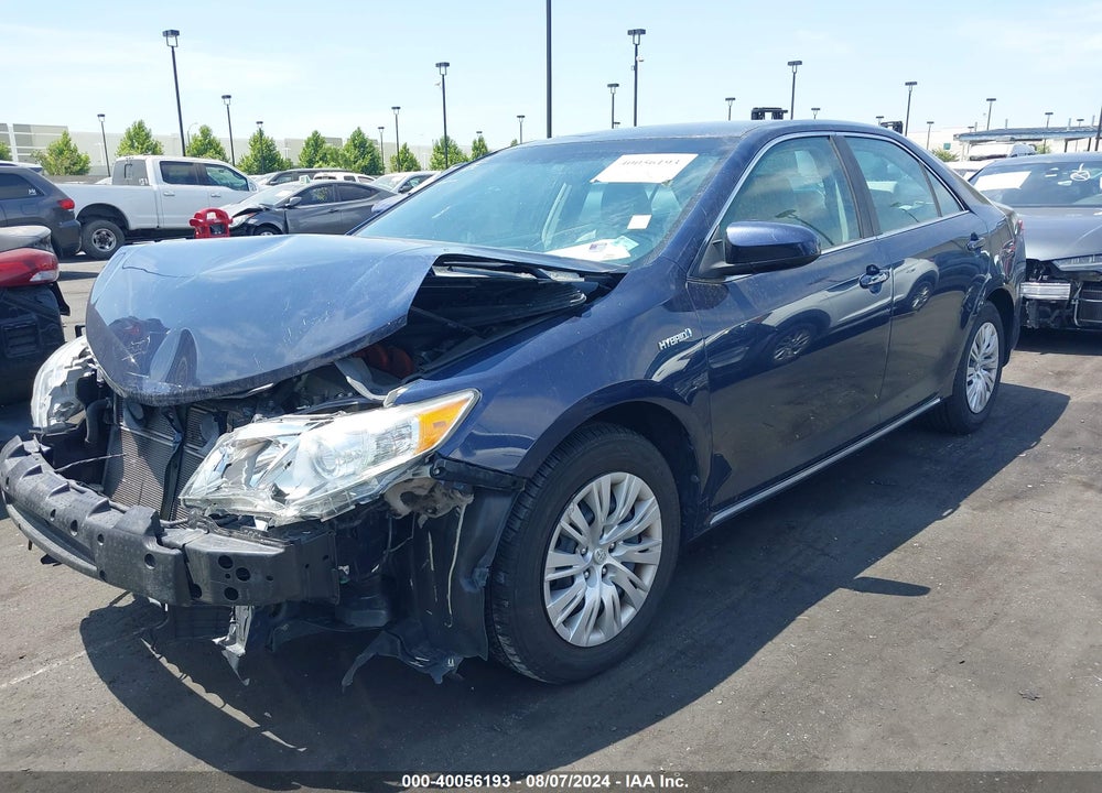2014 TOYOTA CAMRY HYBRID LE VIN: 4T1BD1FK5EU124370