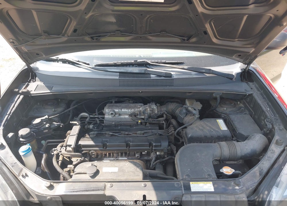 2005 HYUNDAI TUCSON GL VIN: KM8JM12B45U070223
