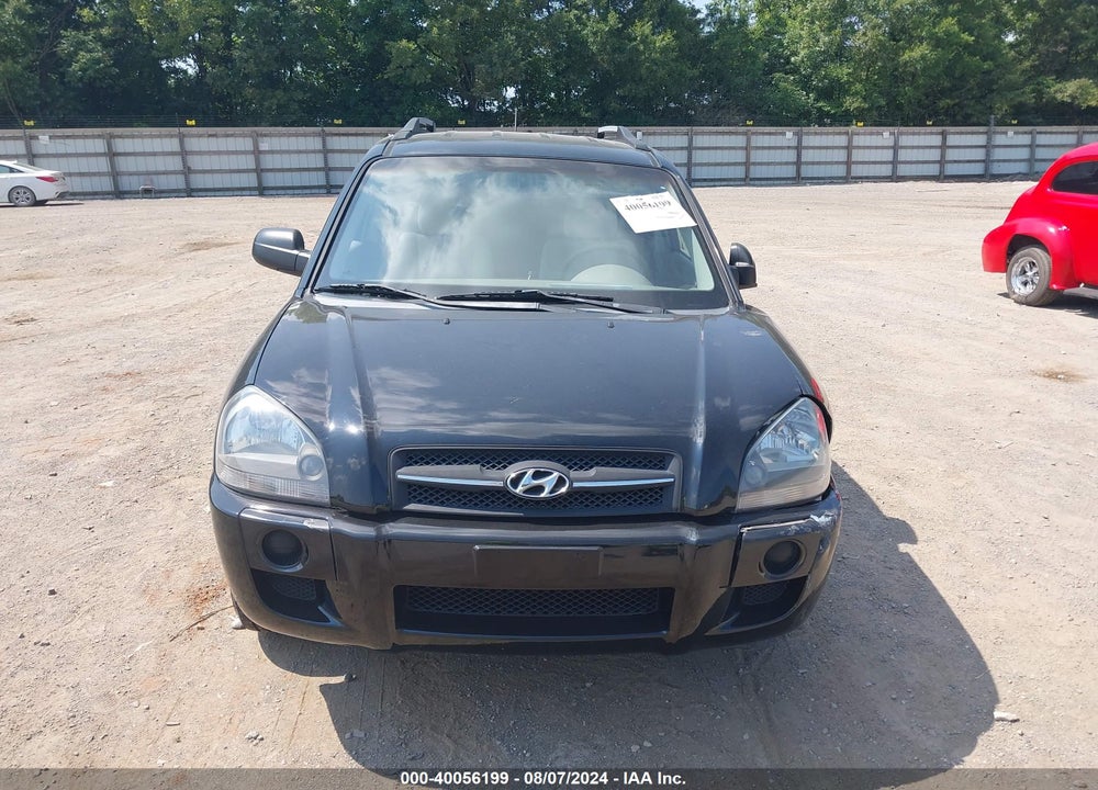 2005 HYUNDAI TUCSON GL VIN: KM8JM12B45U070223