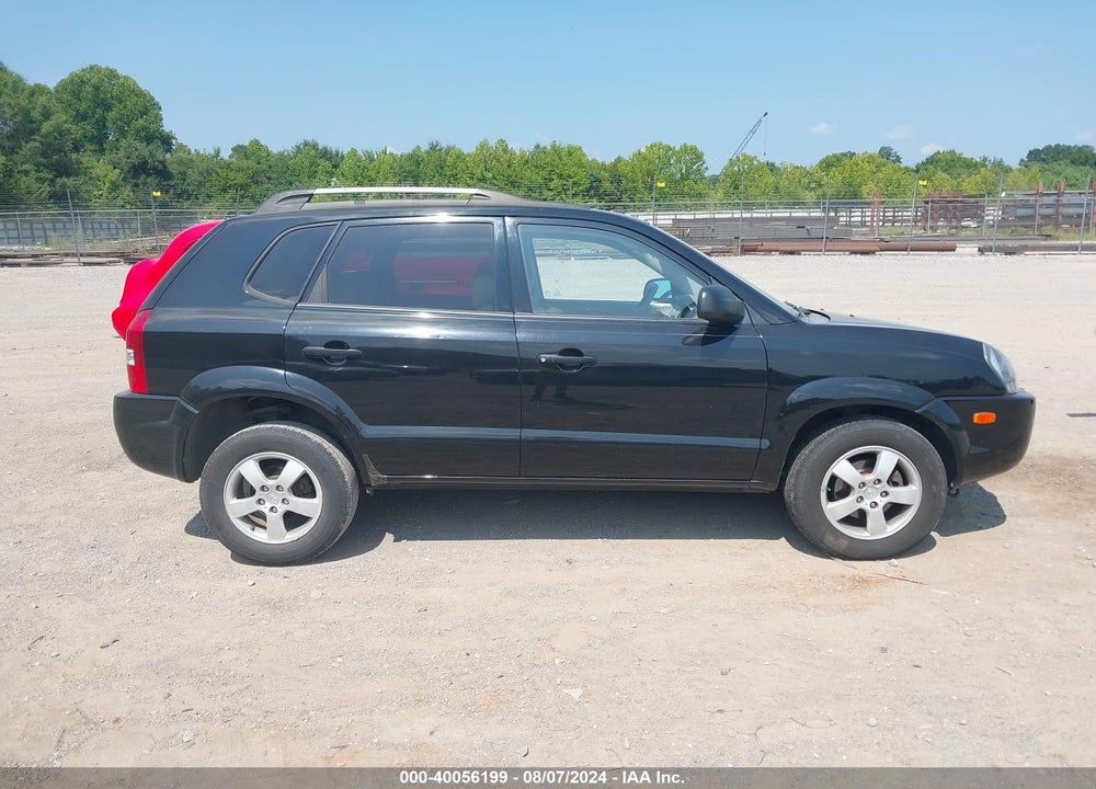 2005 HYUNDAI TUCSON GL VIN: KM8JM12B45U070223