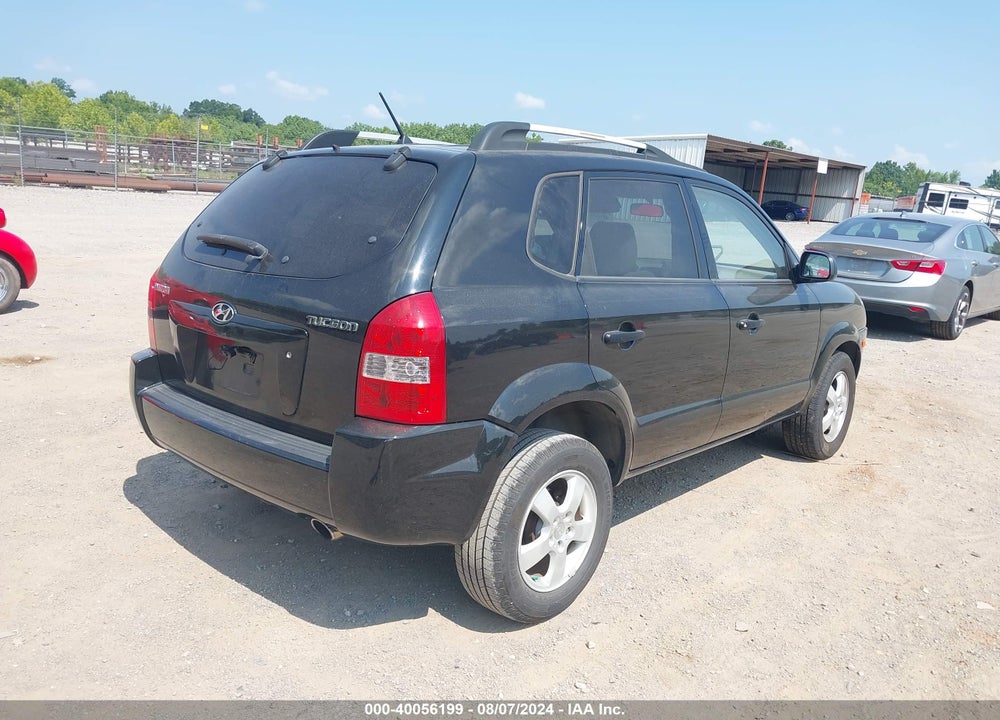 2005 HYUNDAI TUCSON GL VIN: KM8JM12B45U070223