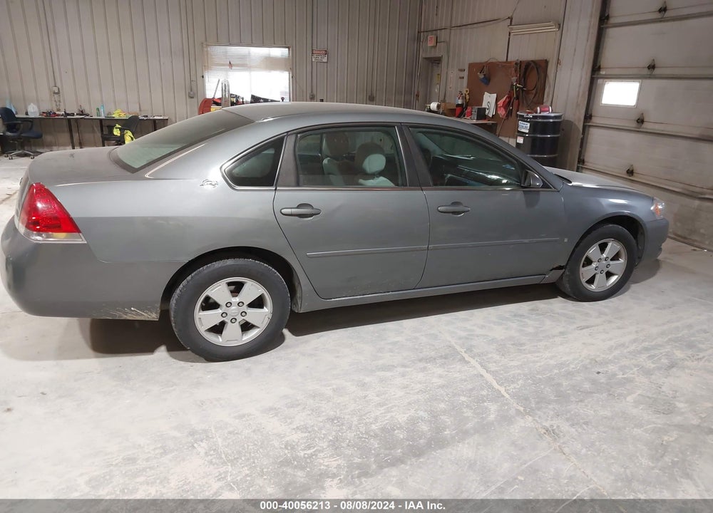 2008 CHEVROLET IMPALA LT VIN: 2G1WT55N581213795