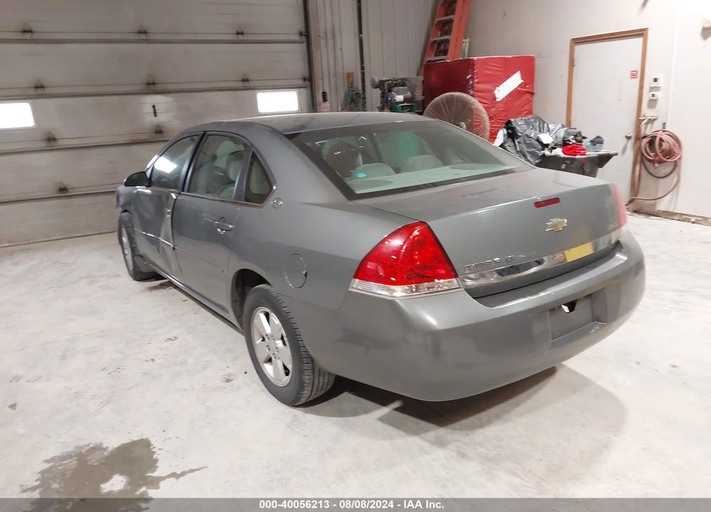 2008 CHEVROLET IMPALA LT VIN: 2G1WT55N581213795