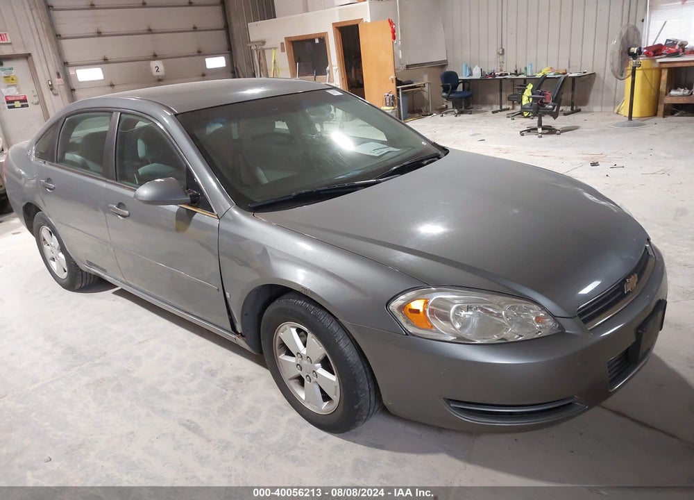 2008 CHEVROLET IMPALA LT VIN: 2G1WT55N581213795