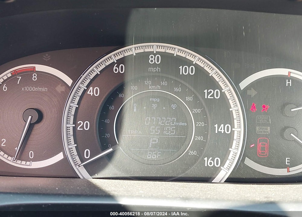 2016 HONDA ACCORD EX-L VIN: 1HGCR2F89GA168026