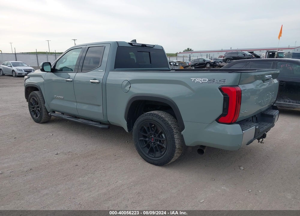 2022 TOYOTA TUNDRA LIMITED VIN: 5TFJA5DA3NX030268