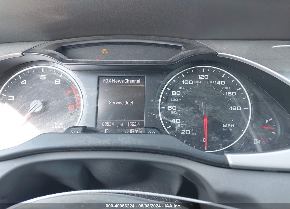 2012 AUDI A4 2.0T PREMIUM VIN: WAUFFAFL6CN016434