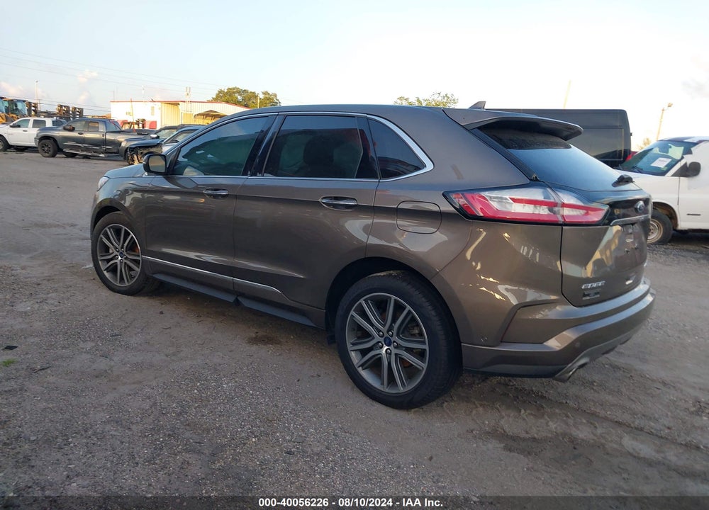 2019 FORD EDGE TITANIUM VIN: 2FMPK3K90KBB85704