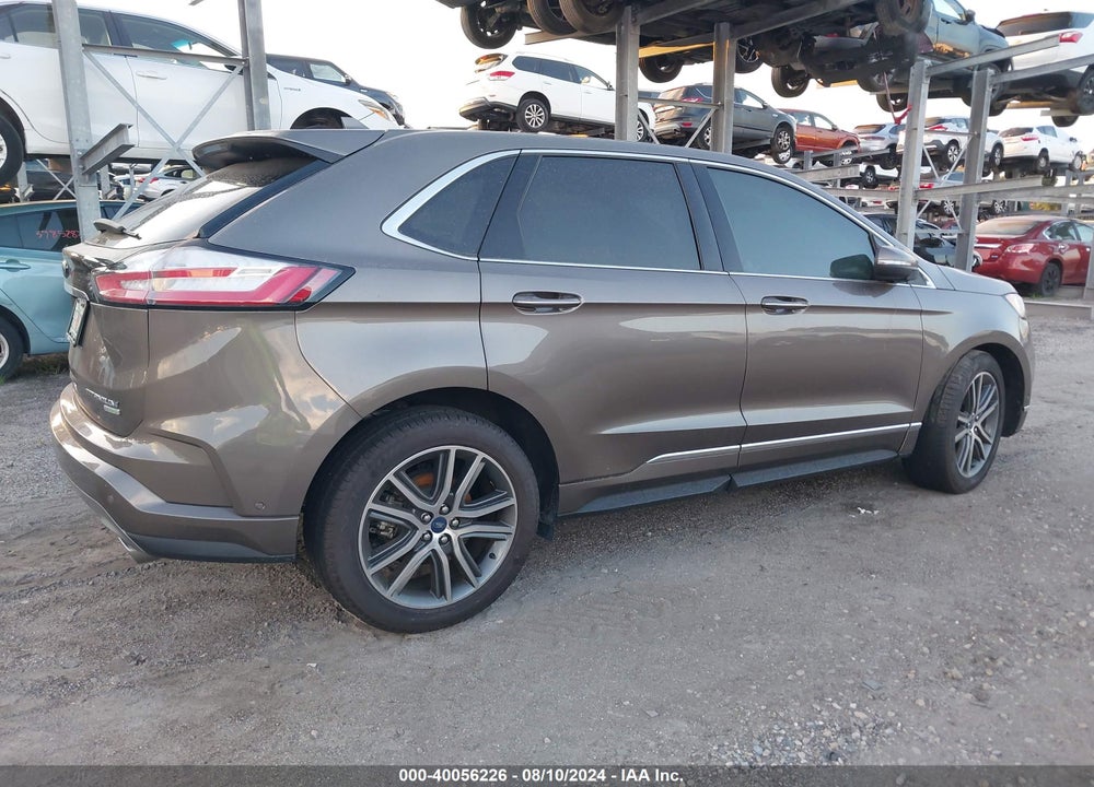 2019 FORD EDGE TITANIUM VIN: 2FMPK3K90KBB85704