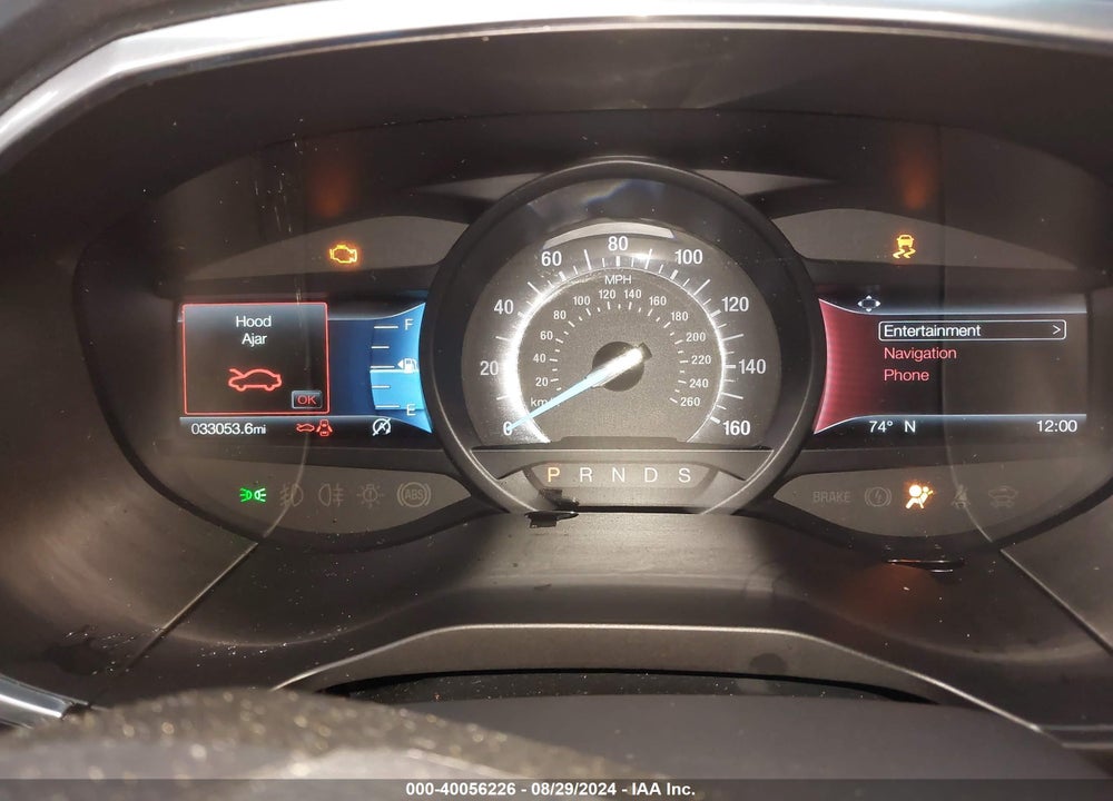 2019 FORD EDGE TITANIUM VIN: 2FMPK3K90KBB85704