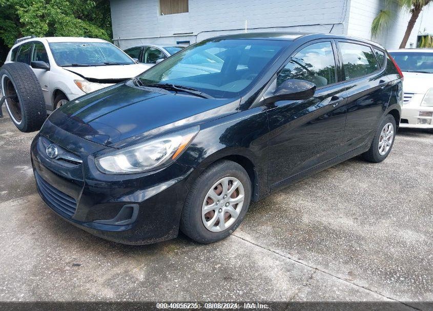2013 HYUNDAI ACCENT GS VIN: KMHCT5AE4DU101127