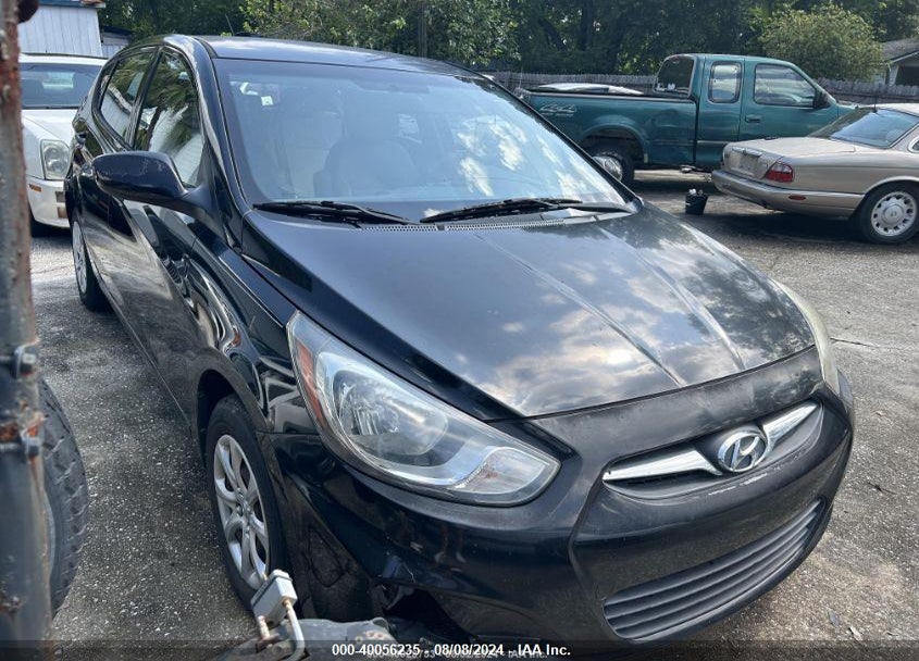 2013 HYUNDAI ACCENT GS VIN: KMHCT5AE4DU101127