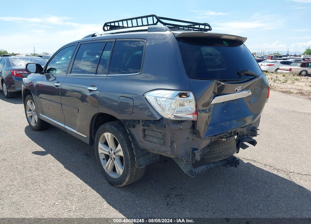 2013 TOYOTA HIGHLANDER LIMITED V6 VIN: 5TDYK3EH6DS090402