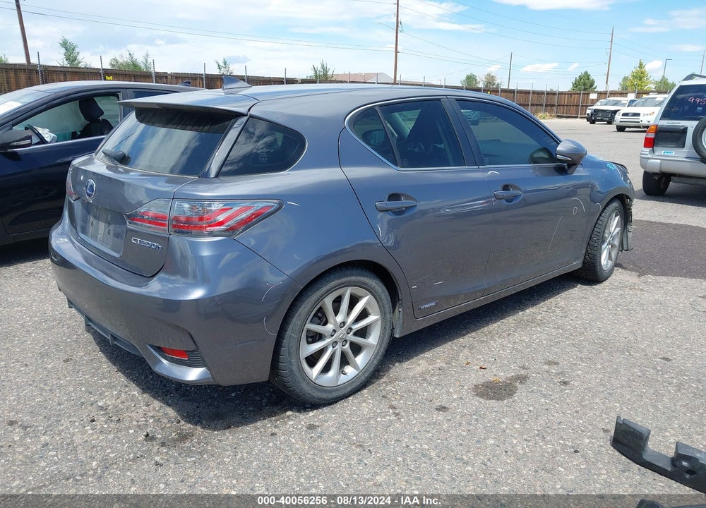 2016 LEXUS CT 200H VIN: JTHKD5BH1G2272891