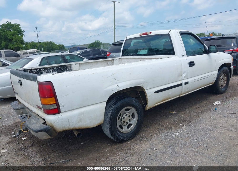 2000 SIERRA GMC  1500 SL VIN: 1GTEC14V7YE127514