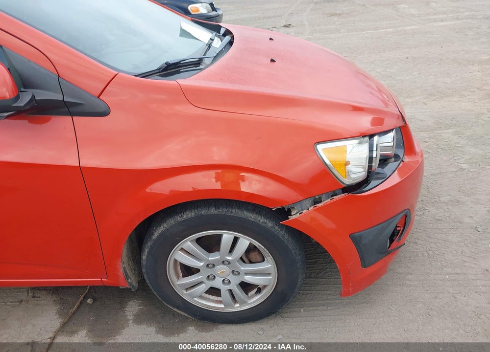 2012 CHEVROLET SONIC 2LT VIN: 1G1JC6SH9C4103912