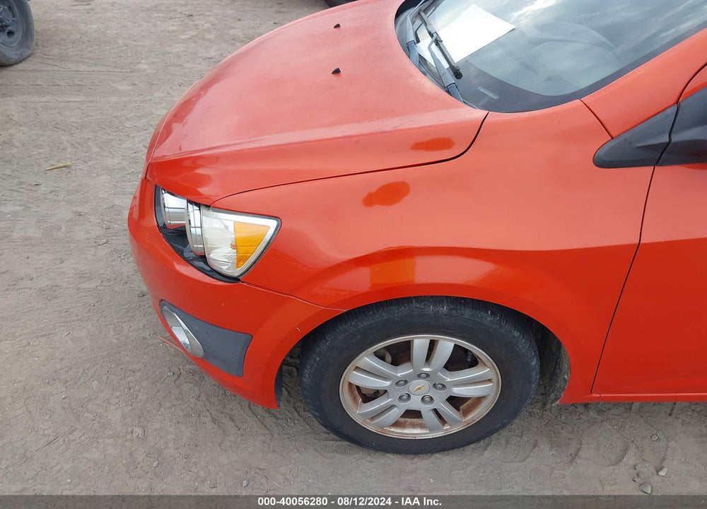 2012 CHEVROLET SONIC 2LT VIN: 1G1JC6SH9C4103912