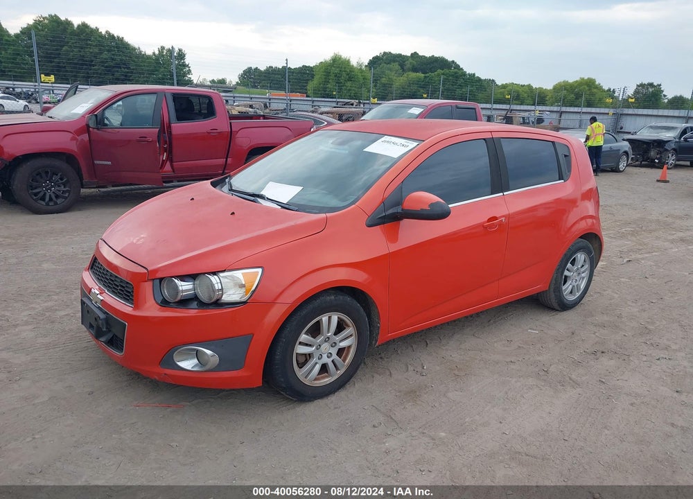 2012 CHEVROLET SONIC 2LT VIN: 1G1JC6SH9C4103912
