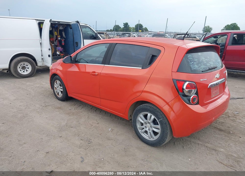 2012 CHEVROLET SONIC 2LT VIN: 1G1JC6SH9C4103912