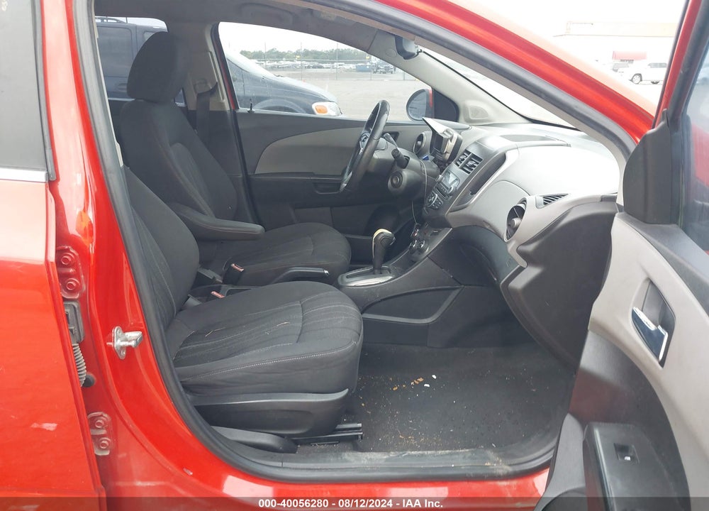 2012 CHEVROLET SONIC 2LT VIN: 1G1JC6SH9C4103912