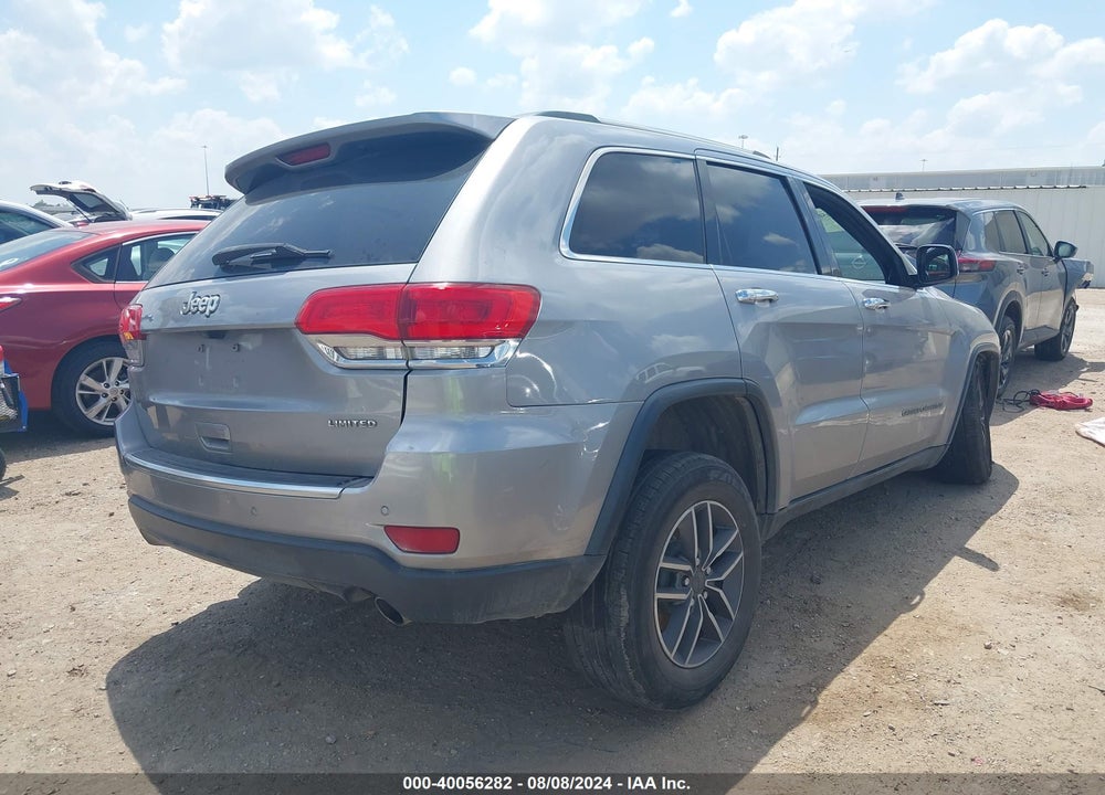 2019 JEEP GRAND CHEROKEE LIMITED 4X2 VIN: 1C4RJEBG4KC603630
