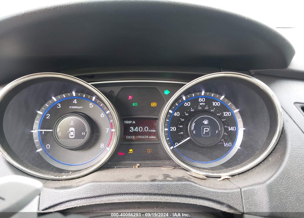 2013 HYUNDAI SONATA VIN: 5NPEC4AC3DH698691