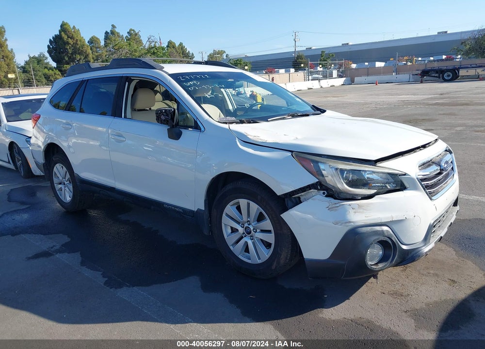 2018 SUBARU OUTBACK 2.5I PREMIUM VIN: 4S4BSACC9J3304681