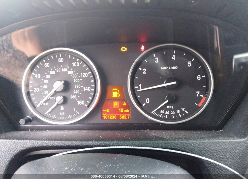 2008 BMW X5 3.0SI VIN: 5UXFE43588L037039