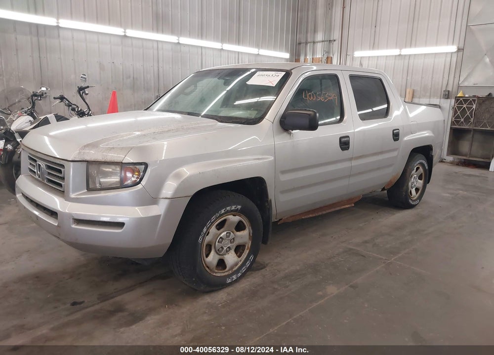 2008 HONDA RIDGELINE RT VIN: 2HJYK16258H514635