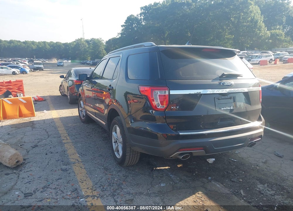 2018 FORD EXPLORER XLT VIN: 1FM5K7D87JGC01231